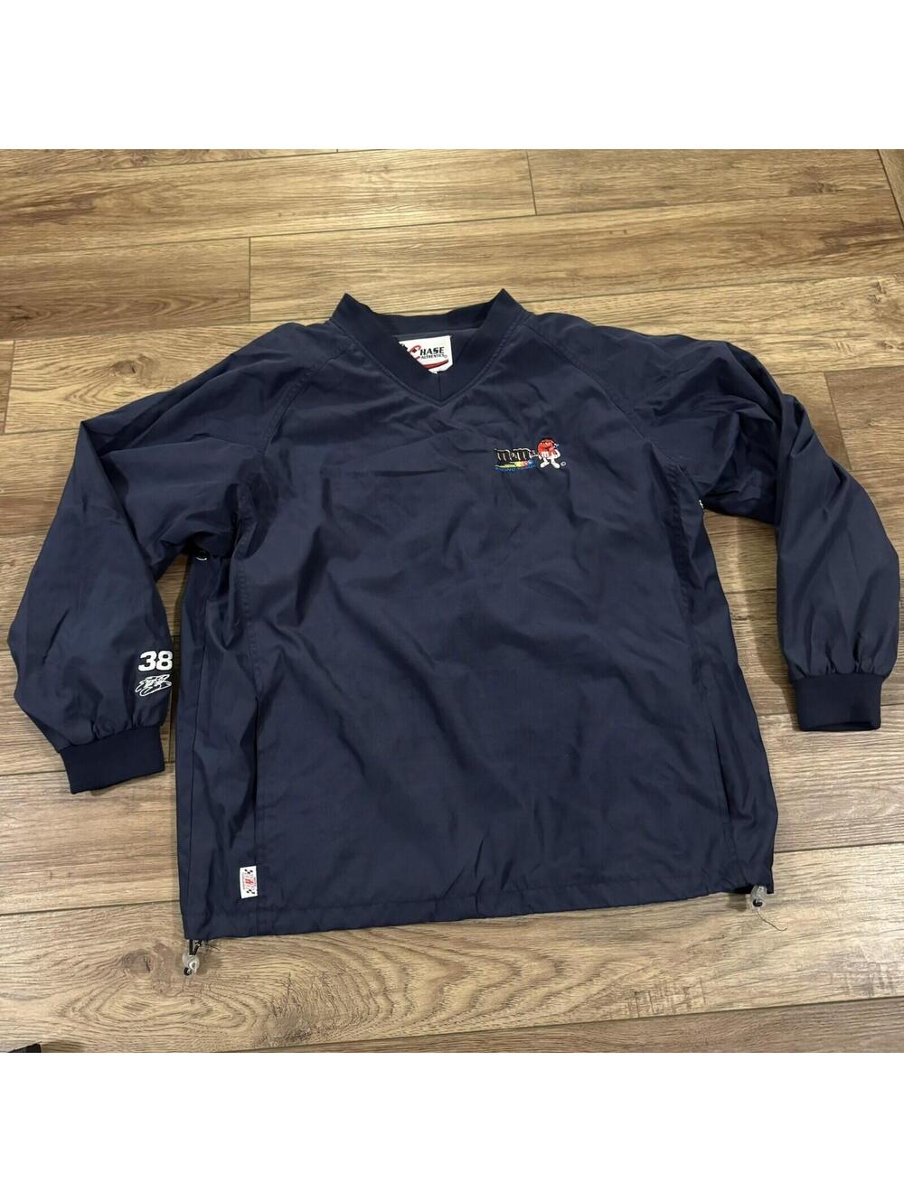 Vintage Y2K Nascar M&M's 38 Racing Windbreaker Pullover